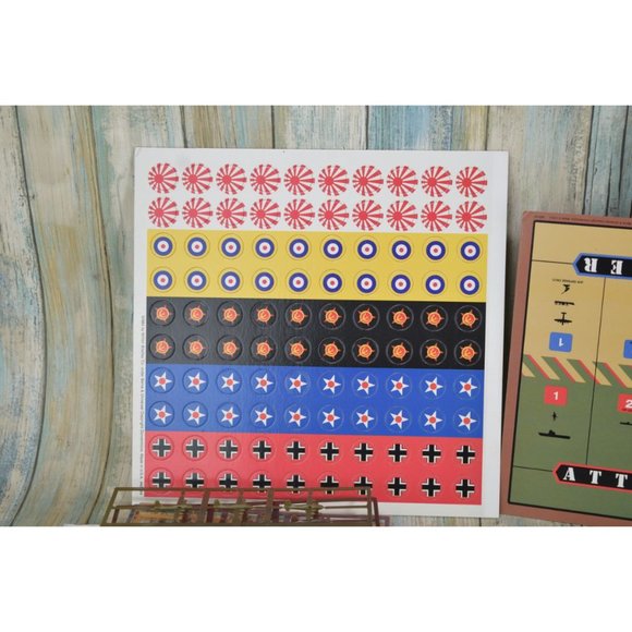 Vintage 1984 Axis & Allies 1942 Board Game Milton Bradley Spring COMPLETE - Picture 4 of 15